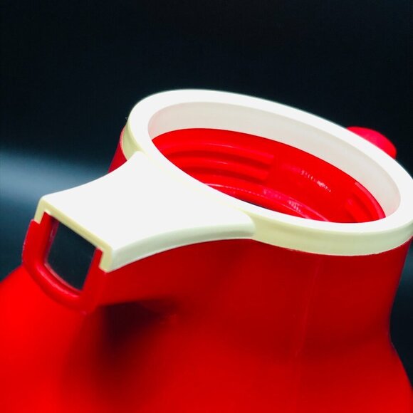 Strawberry Red Thermal Carafe by Tiger Japan Mod Design Hot Cold Vacuum Bottle - Picture 3 of 11